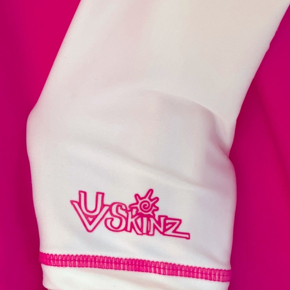 UV Skinz Long Sleeve Sun Swimwear UPF 50 Protection Top, Medium - Picture 5 of 7